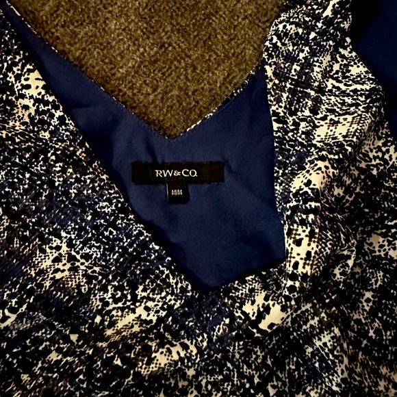 RW & Co Dress Tank Women’s Size Medium - Picture 2 of 2